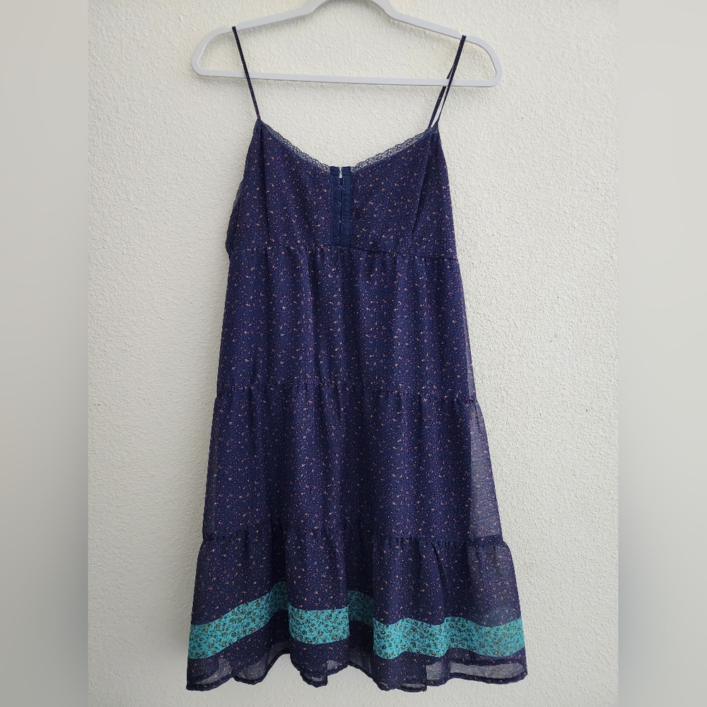 Mossimo | Mini Dress | Blue | Polyester| XXL